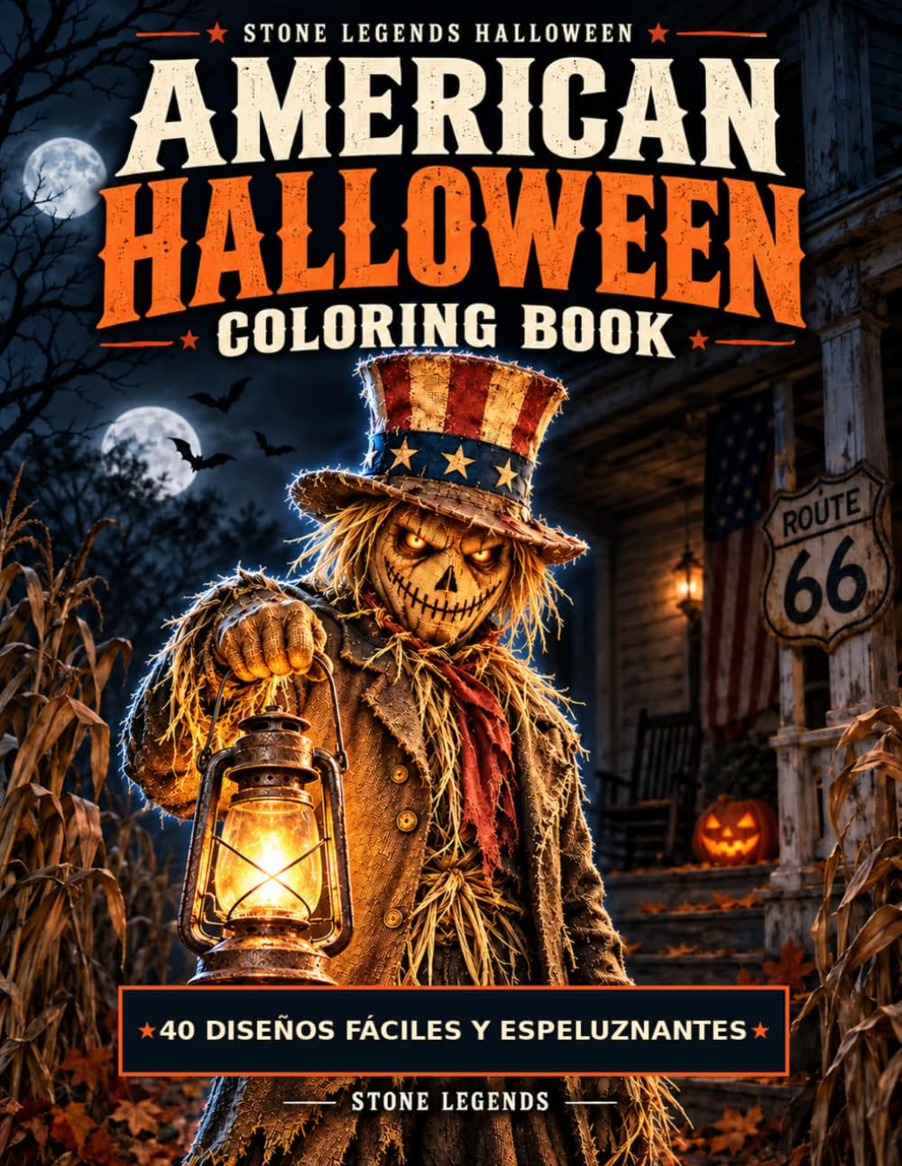 Portada original de American Halloween, de Stone Legends